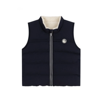 reversible puffer vest