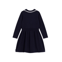 peter pan collar knit dress