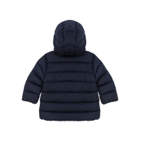 hooded puff jacket
