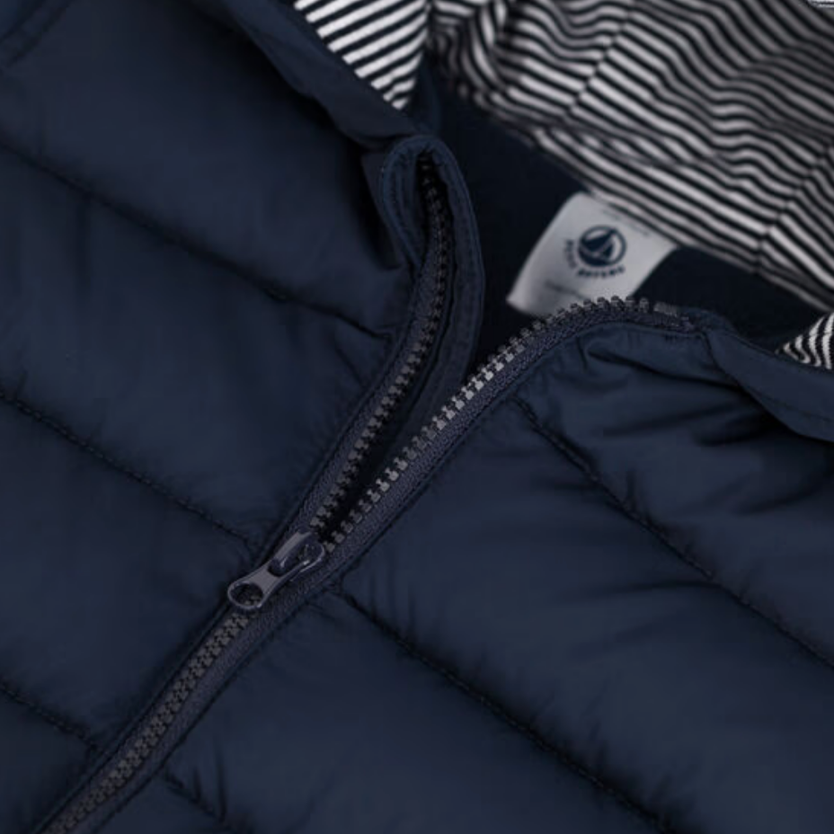 hooded puff jacket