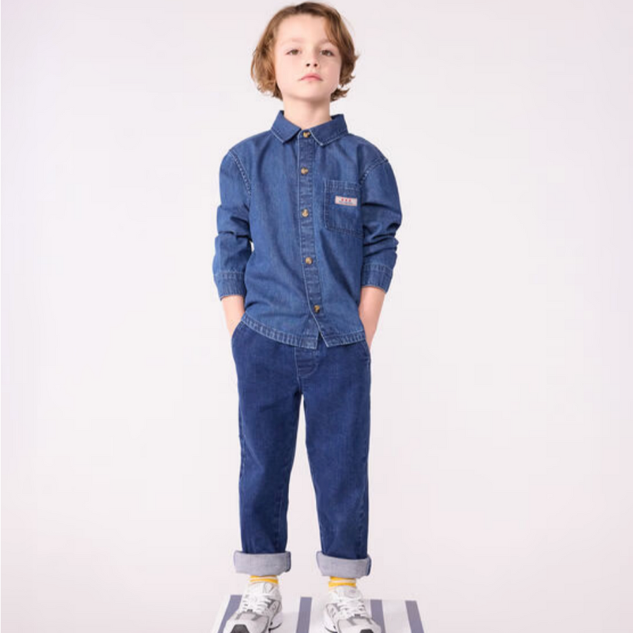 ls denim shirt