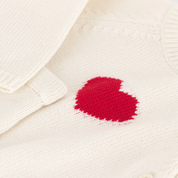 heart knit set