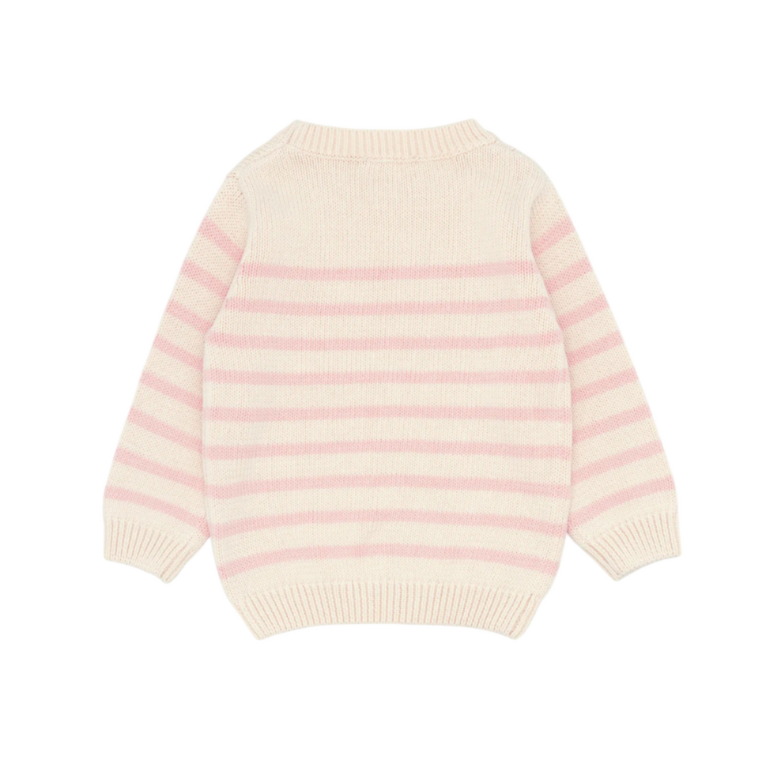 stripe knit sweater C