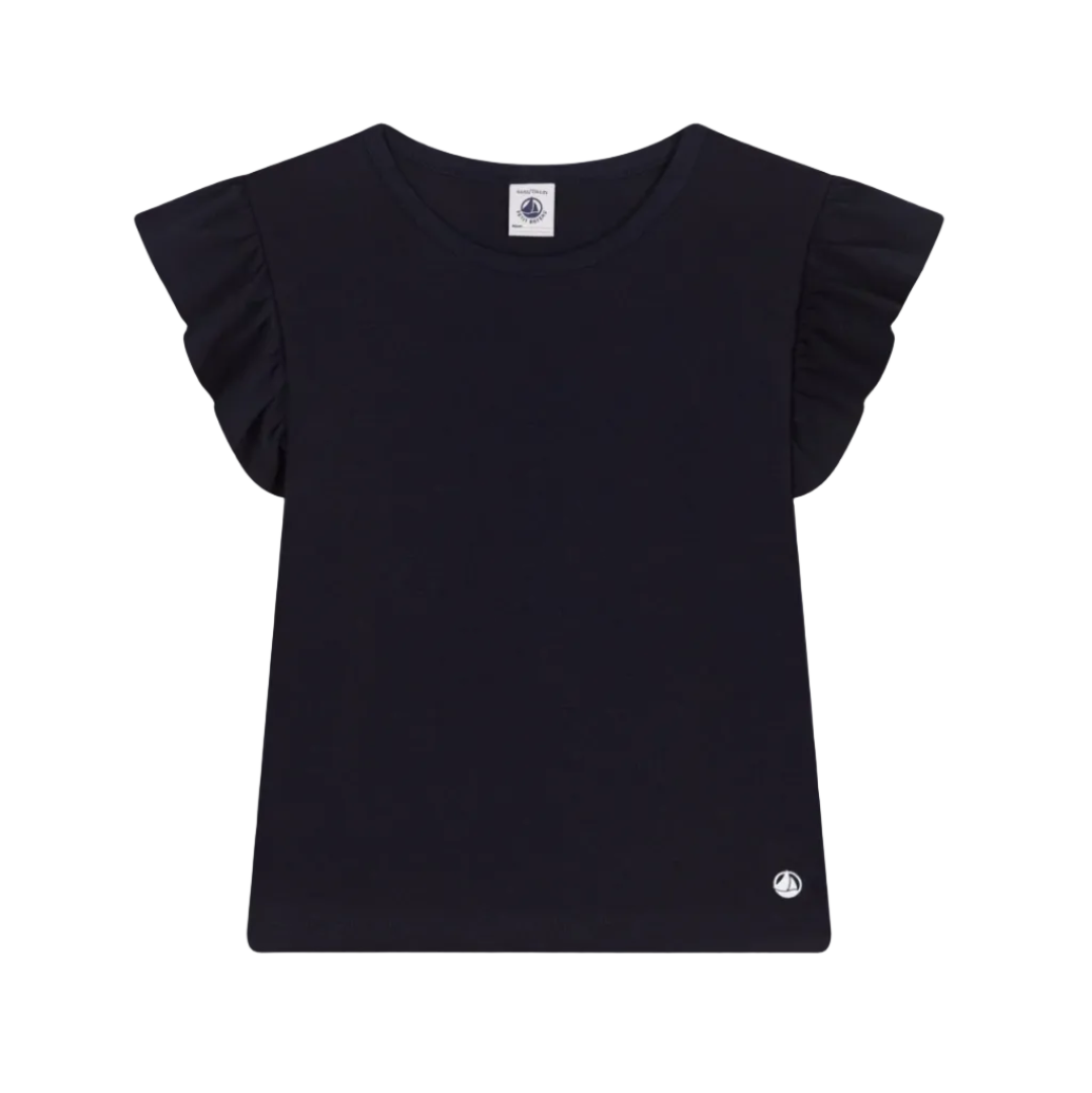 ss ruffle tee