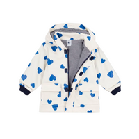 hearts rain jacket