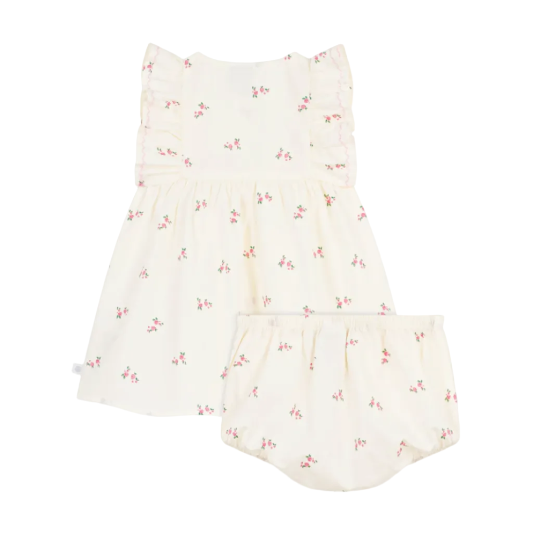 floral dress & bloomer