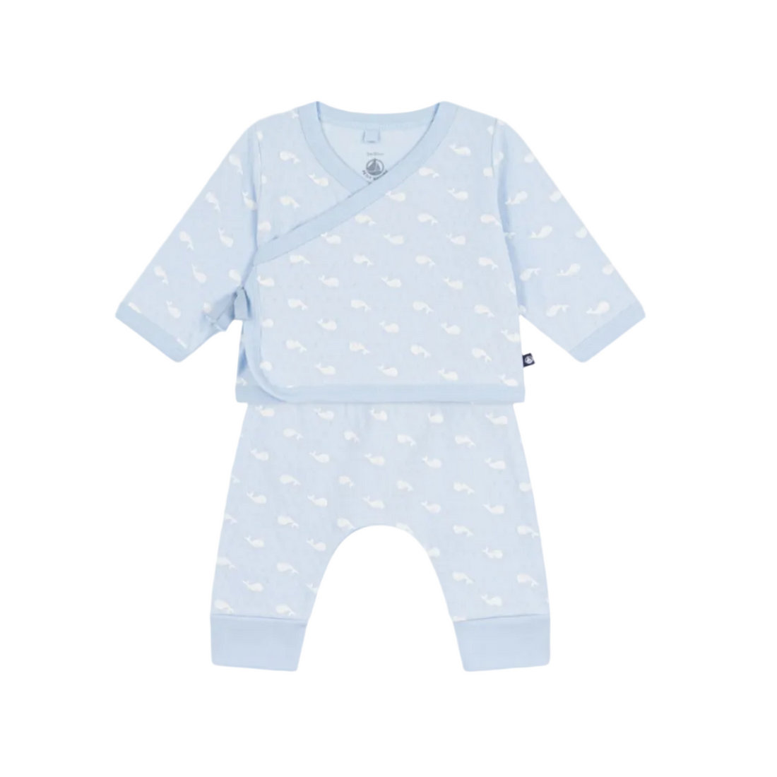 whale cardigan set