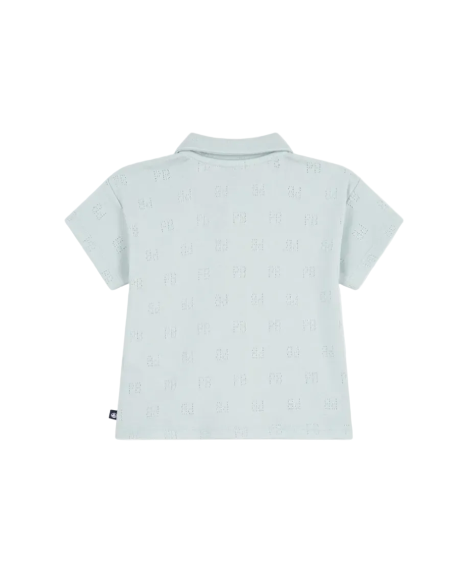 pointelle polo