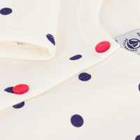 polka dot cardigan