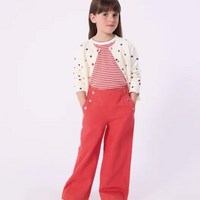 polka dot cardigan