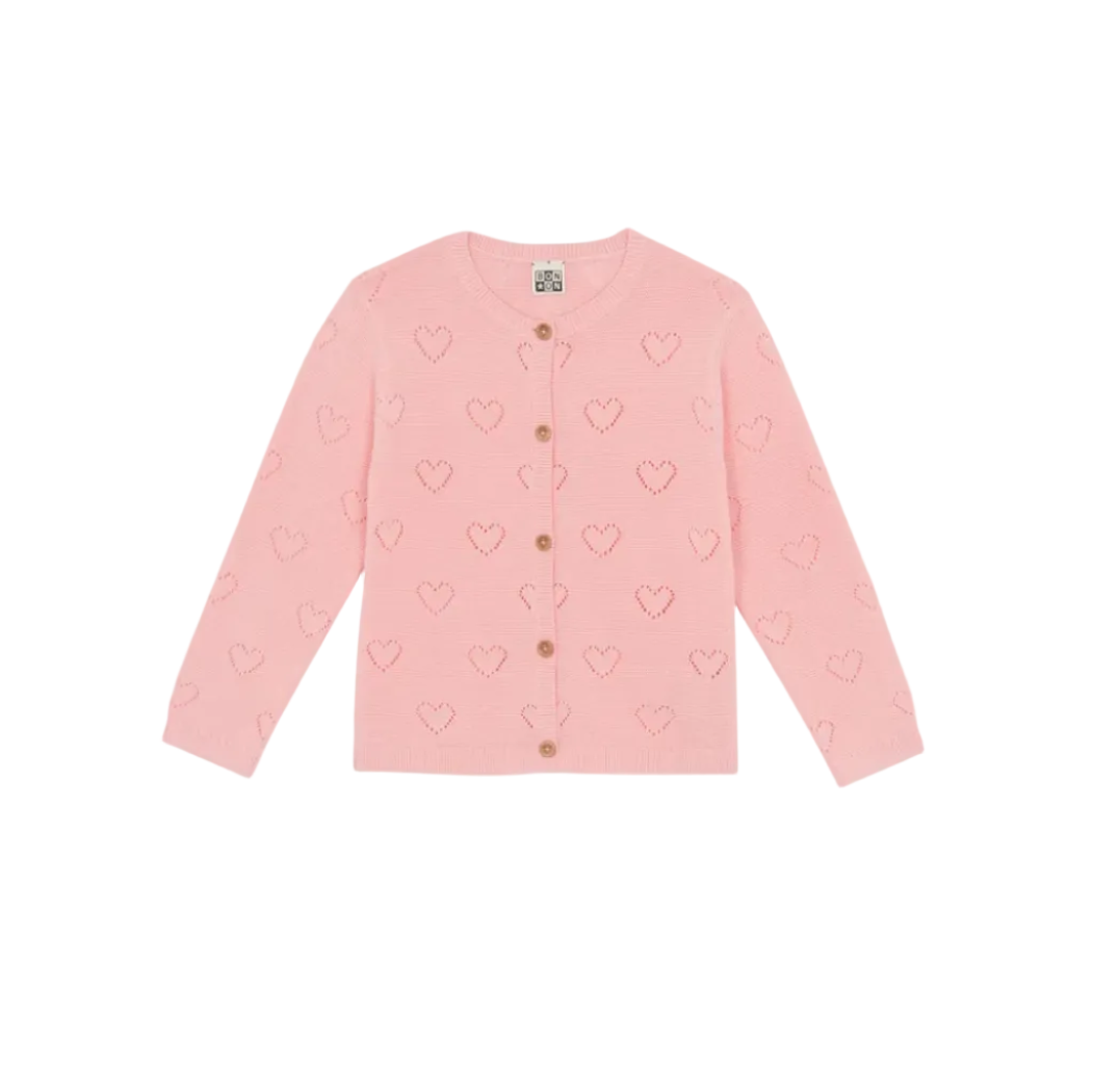 lilou heart cardigan