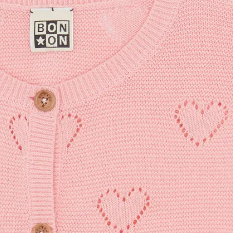 lilou heart cardigan