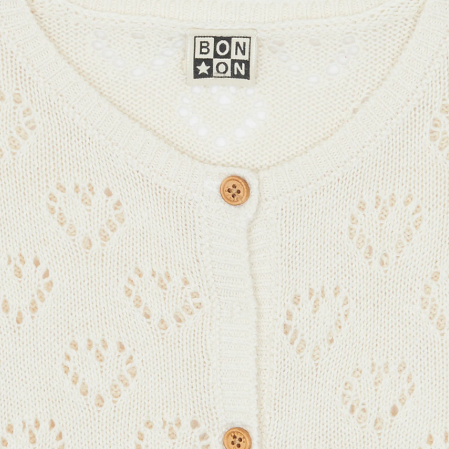lilou heart cardigan