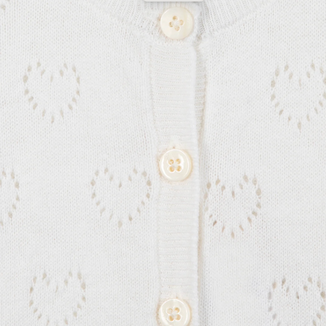 lilet heart cardigan