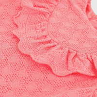 ruffle eyelet dress