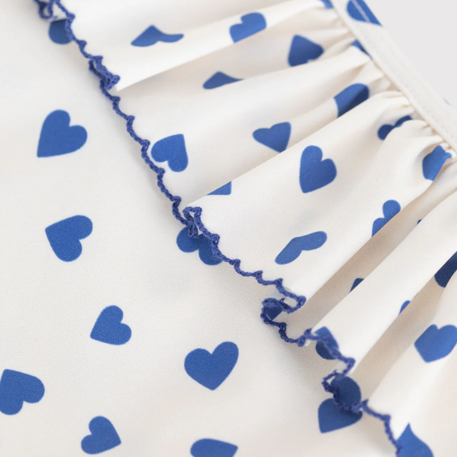 ruffle hearts swimsuit