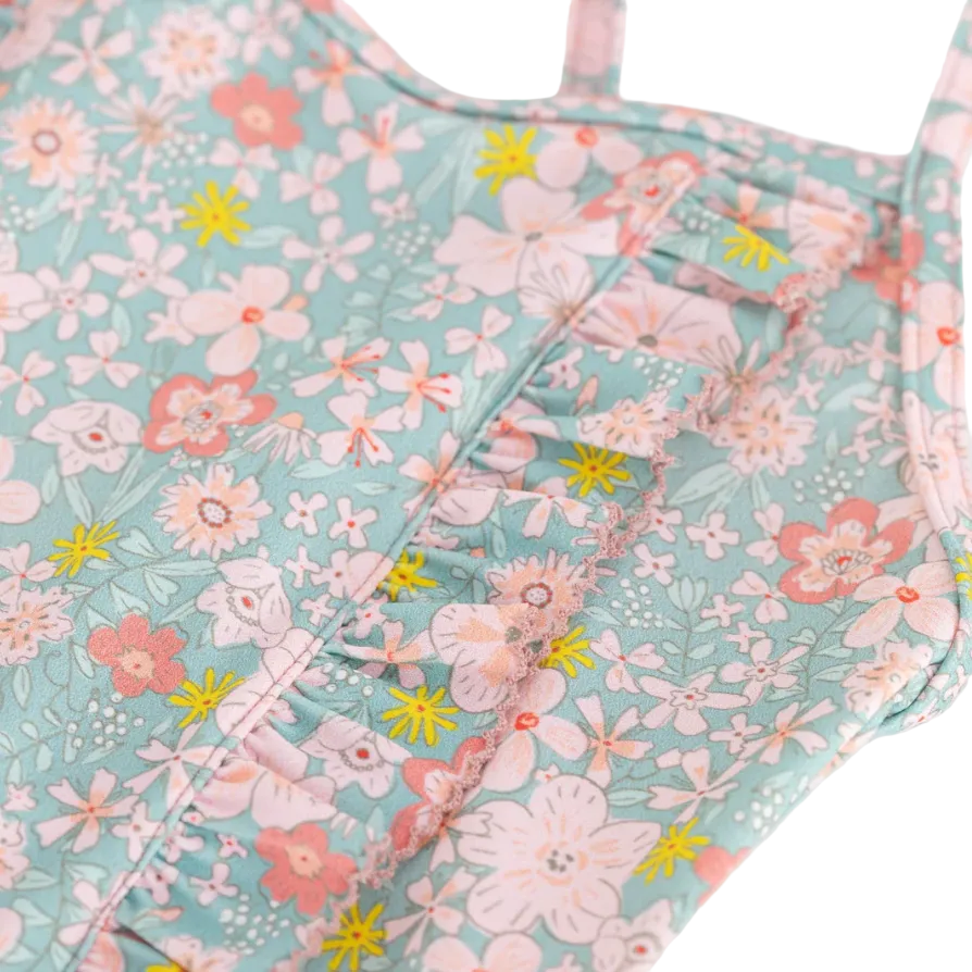 floral swimsuit