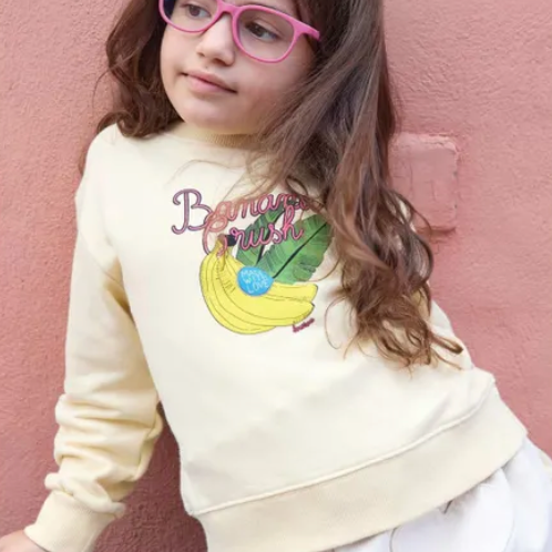 banana crewneck