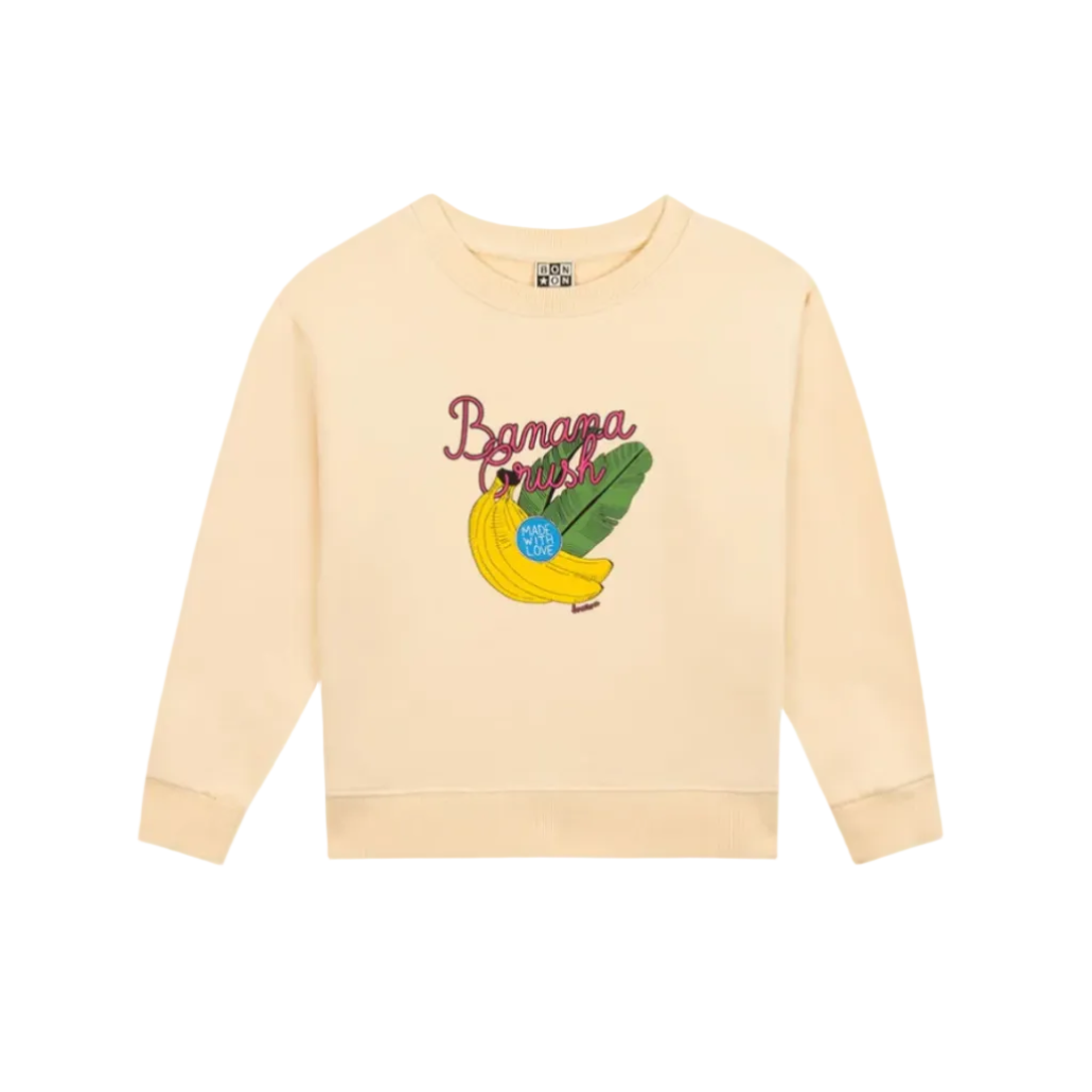 banana crewneck