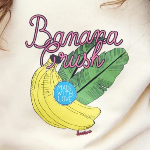 banana crewneck