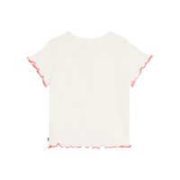 ss heart pointelle tee