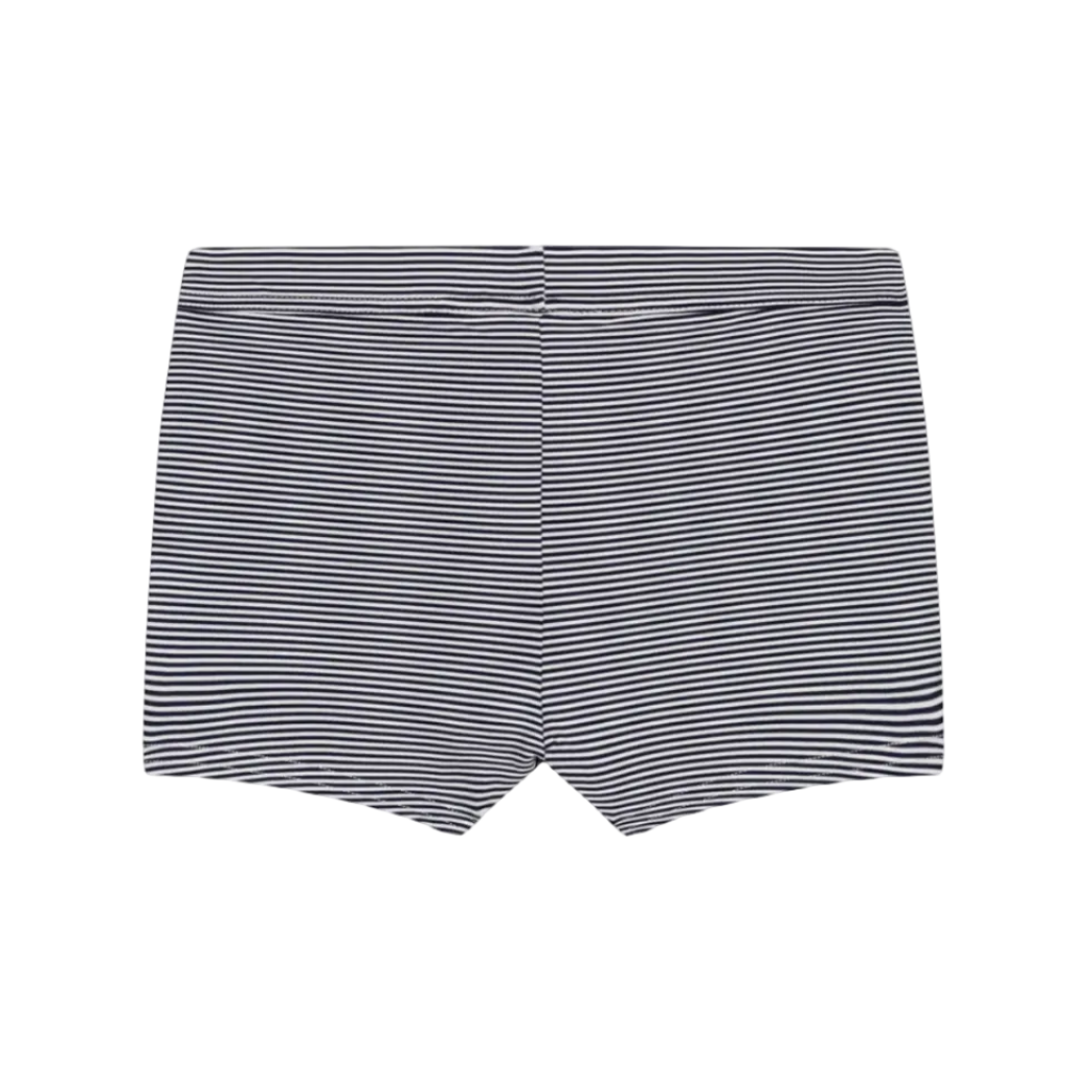 stripe swim short