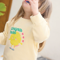 smily crewneck