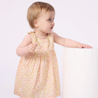 print bow dress