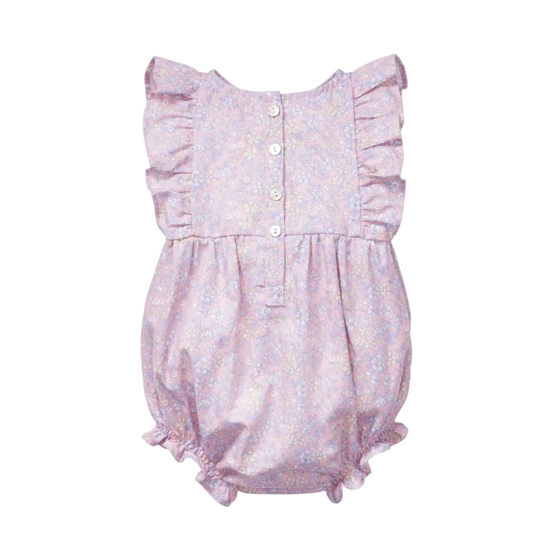 ruffled romper