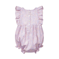 ruffled romper