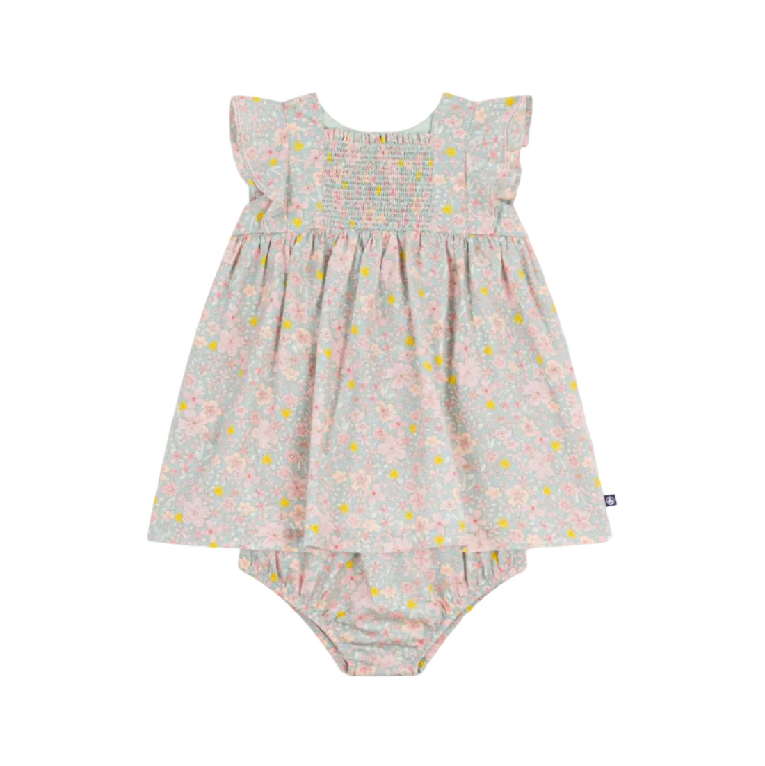 floral dress w/ bloomer