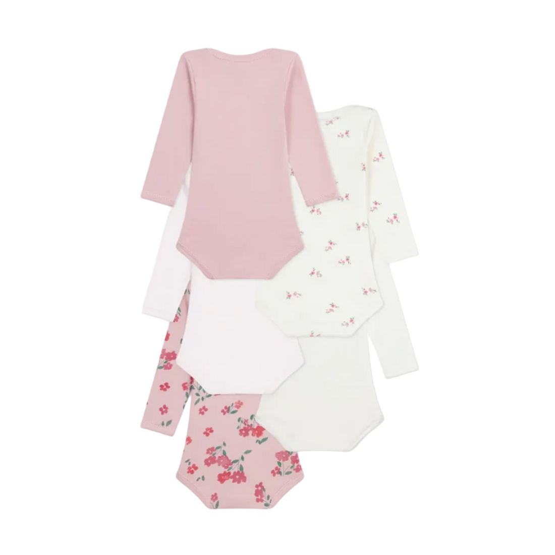 5 pk ls bodysuit