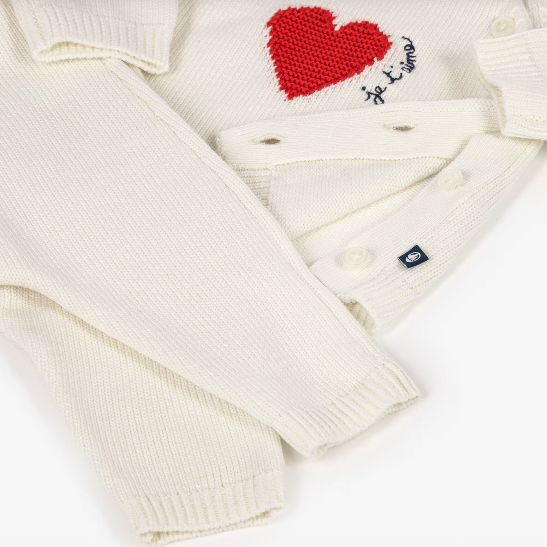 heart knit set