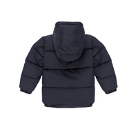 hooded puffer