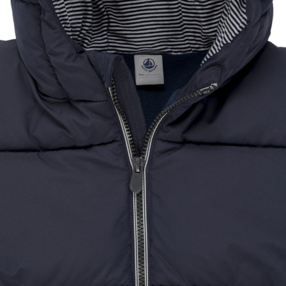 hooded puffer