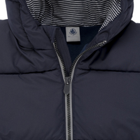 hooded puffer