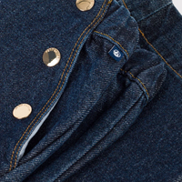 denim wide leg pant