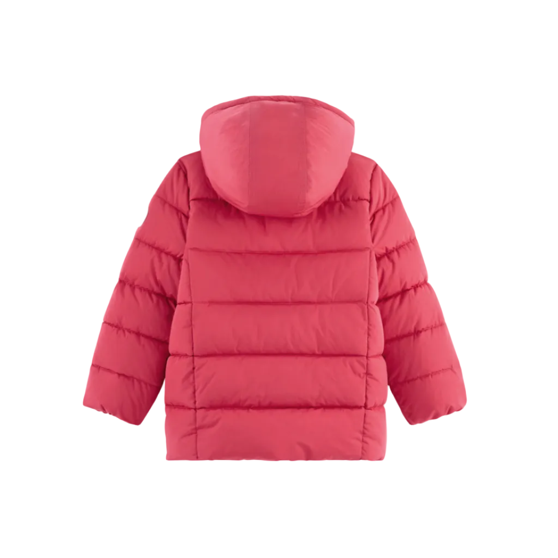 hooded puffer