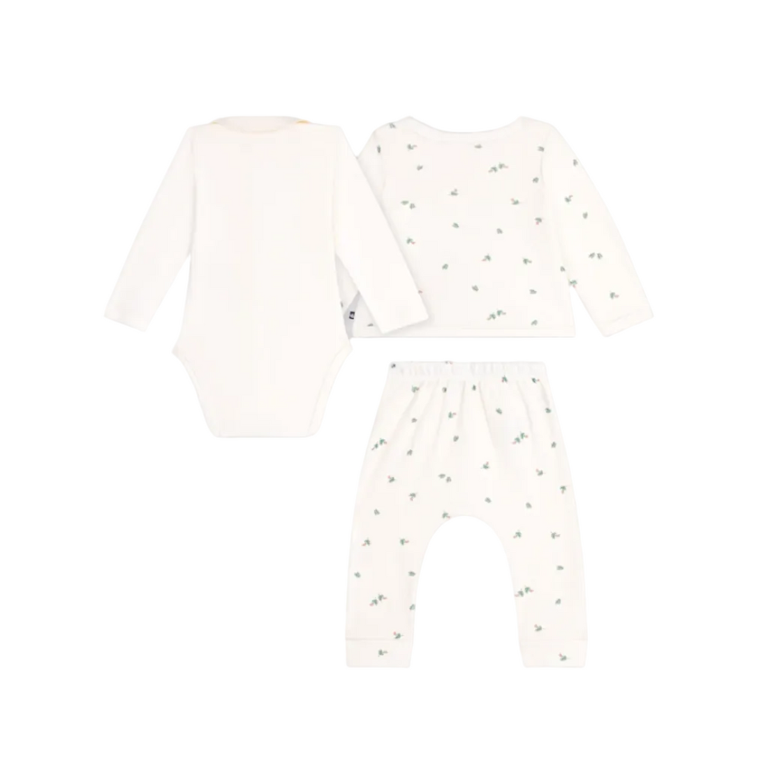 holly print set