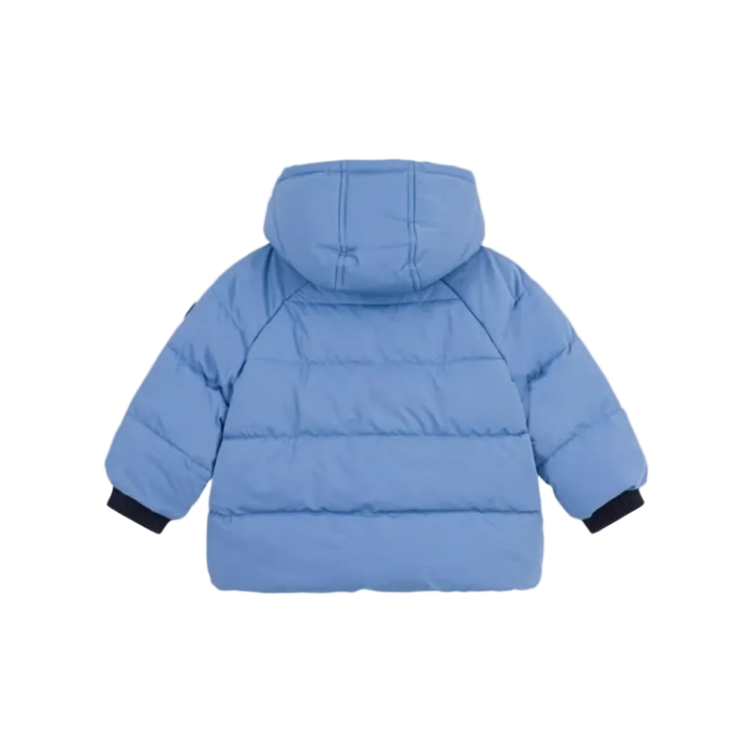 hooded puffer