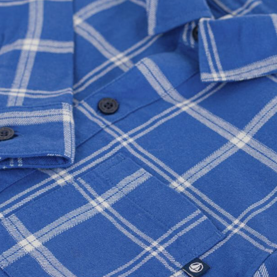 bb ls check shirt