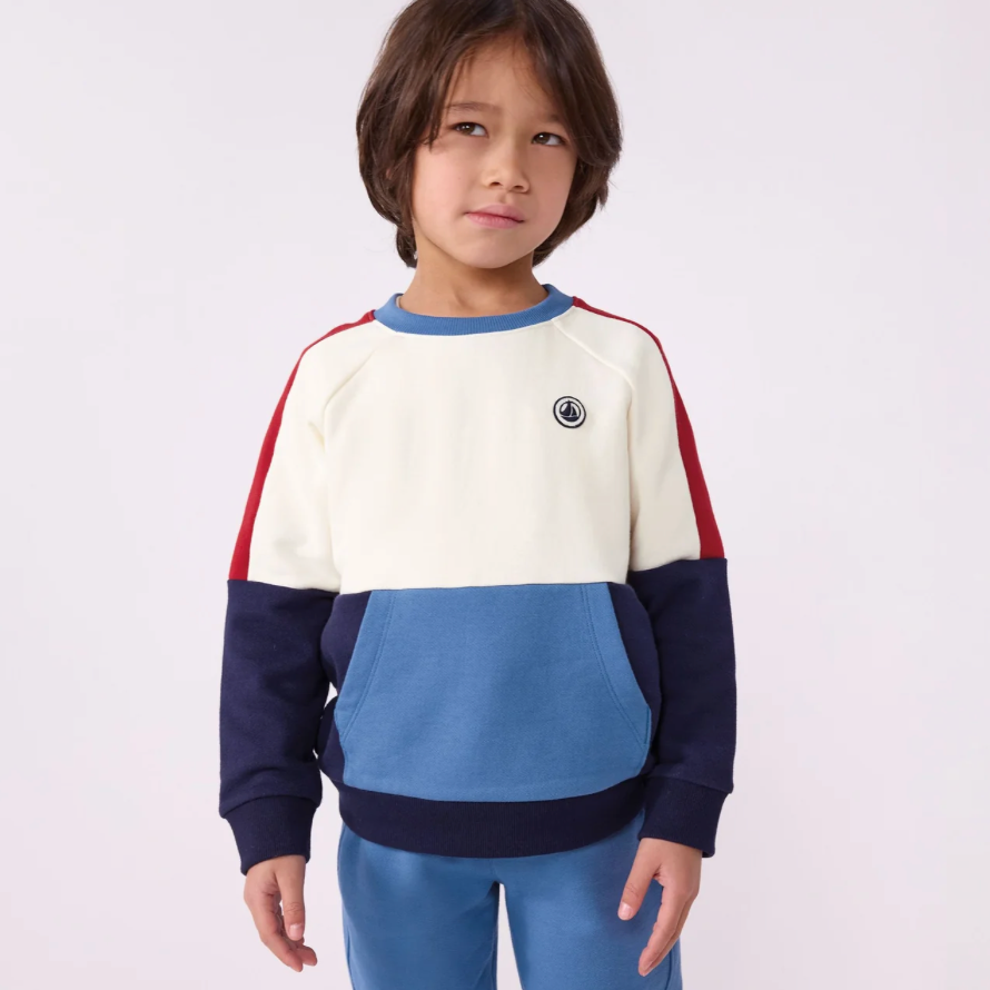 colorblock sweatshirt