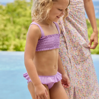 smocked bikini