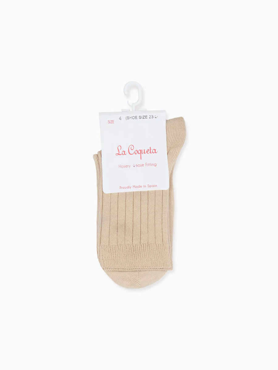 ribbed short socks