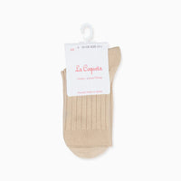 ribbed short socks