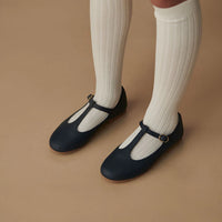 bb ribbed knee high socks