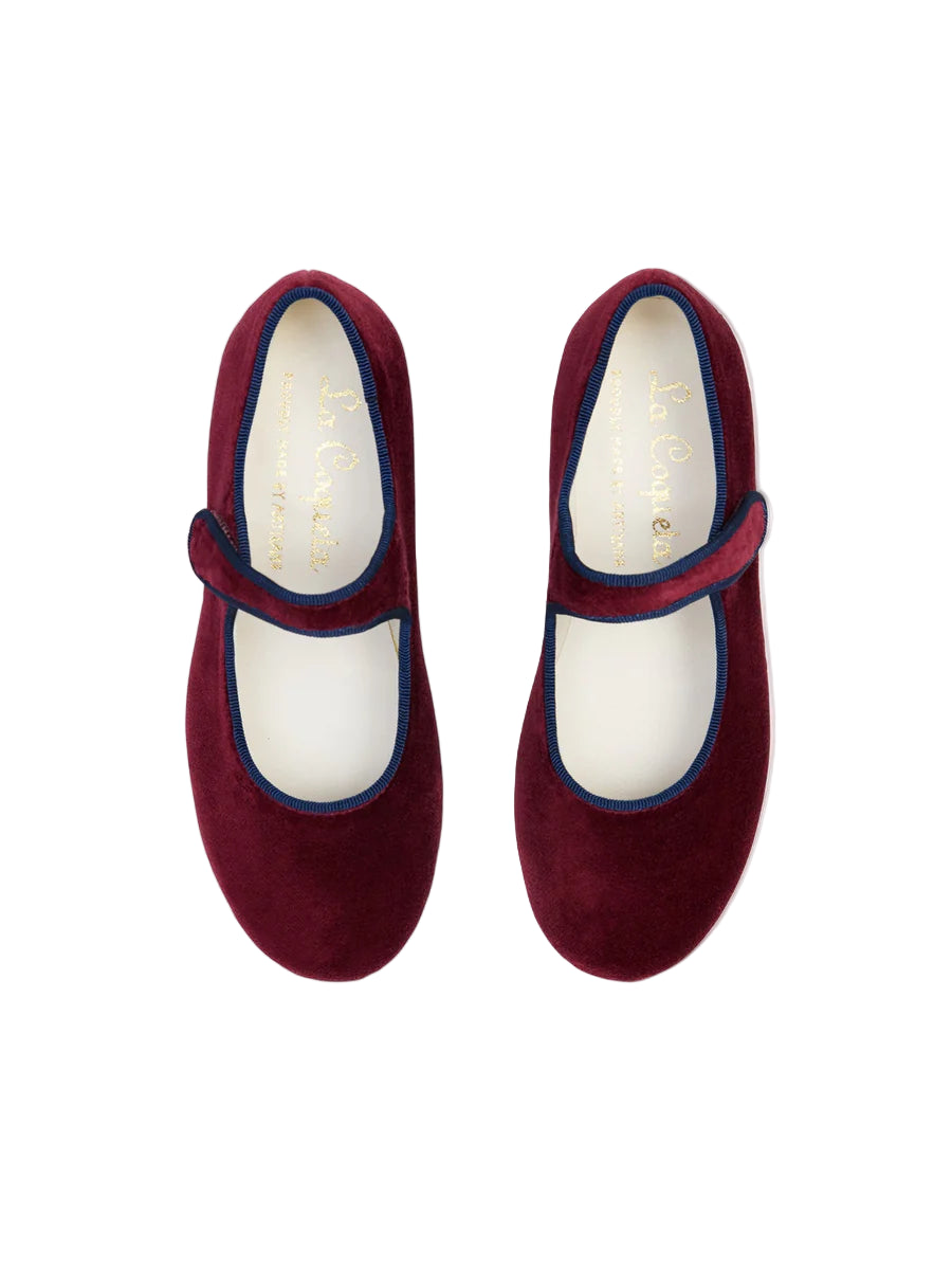 velvet mary janes