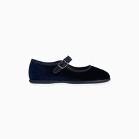 velvet mary janes