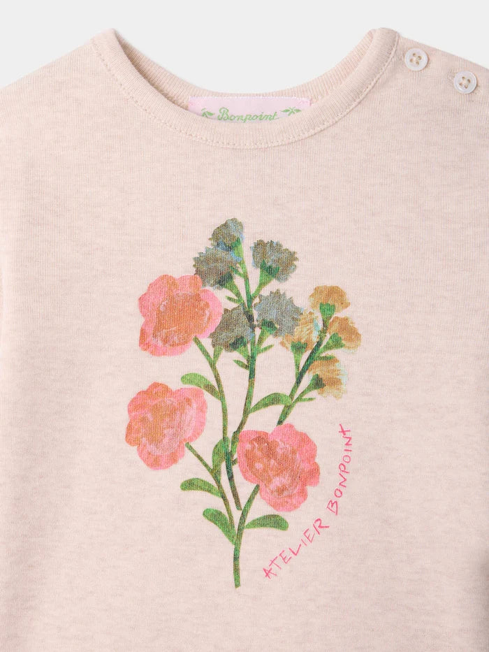 tahsina flower ls tee