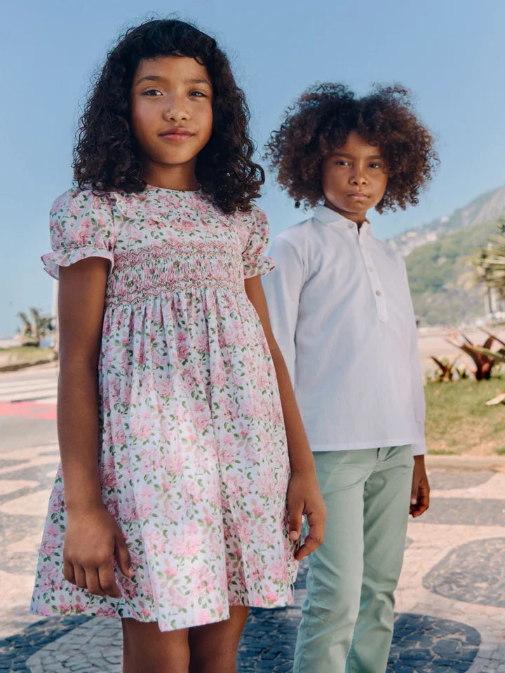 silvana smocked dress